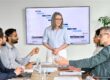 happy diverse corporate team having presentation i 2025 02 11 16 22 32 utc
